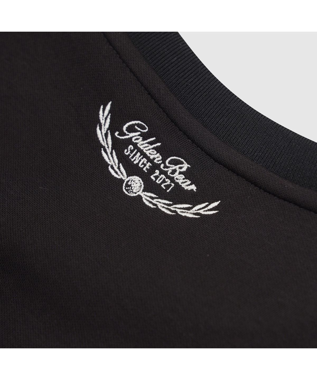 골든베어(GOLDEN BEAR) (남성) Double-faced Crewneck Pullover G4TAW26004BKX