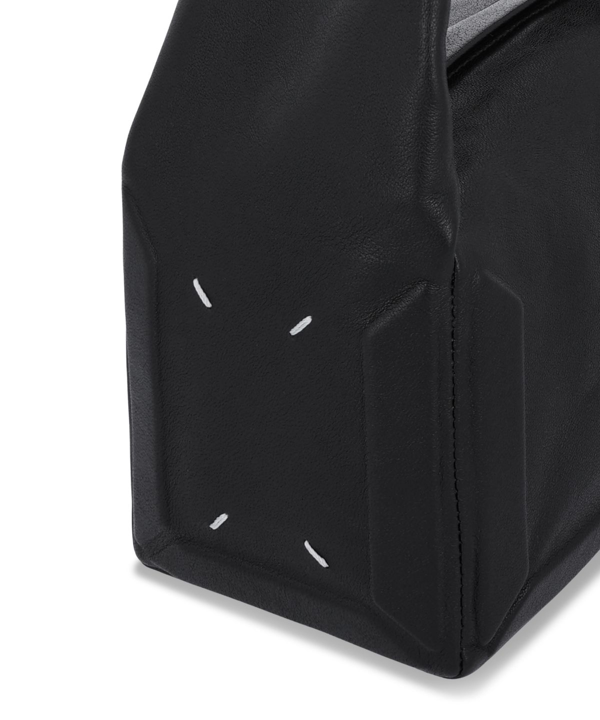 메종 마르지엘라(MAISON MARGIELA) 박스 백 이스트 웨스트 미디움 숄더백 - 블랙 / SB1ZH0009P8982T8013