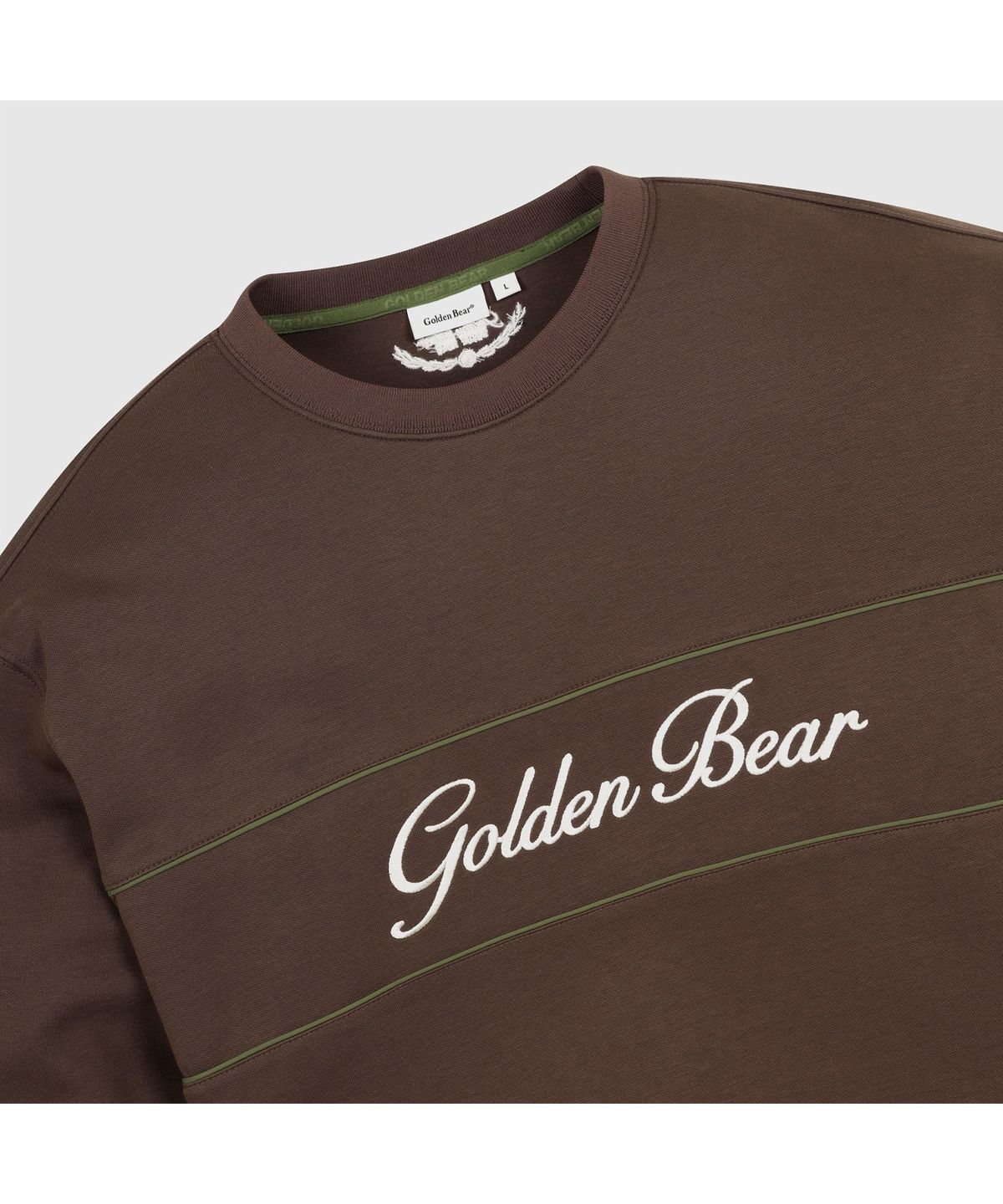 골든베어(GOLDEN BEAR) (남성) Double-faced Crewneck Pullover G4TAW26004BRX