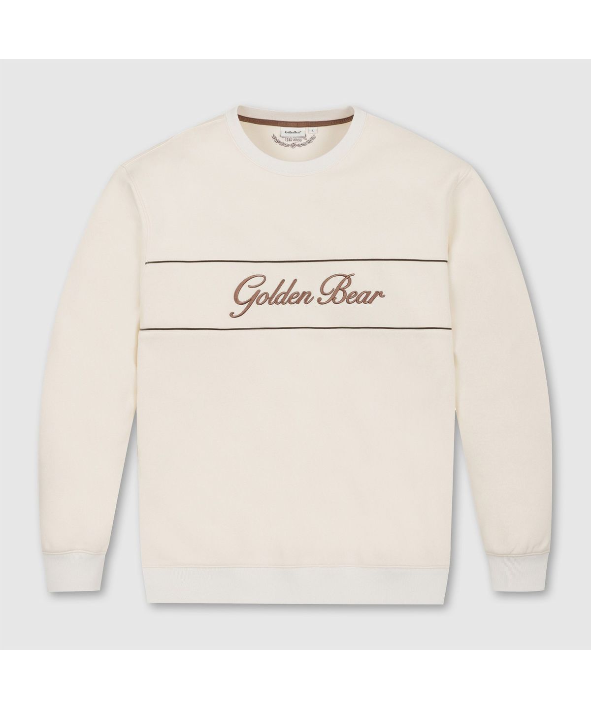 골든베어(GOLDEN BEAR) (남성) Double-faced Crewneck Pullover G4TAW26004IVX