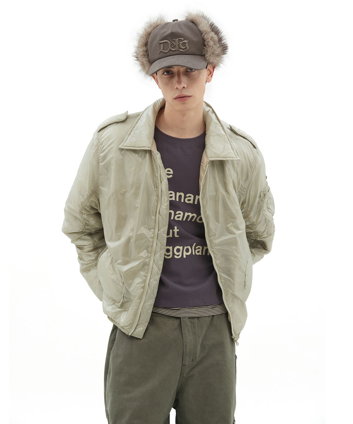 데프가먼츠(DEFGARMENTS) FUR EARMUFF CAP [2COLOR]