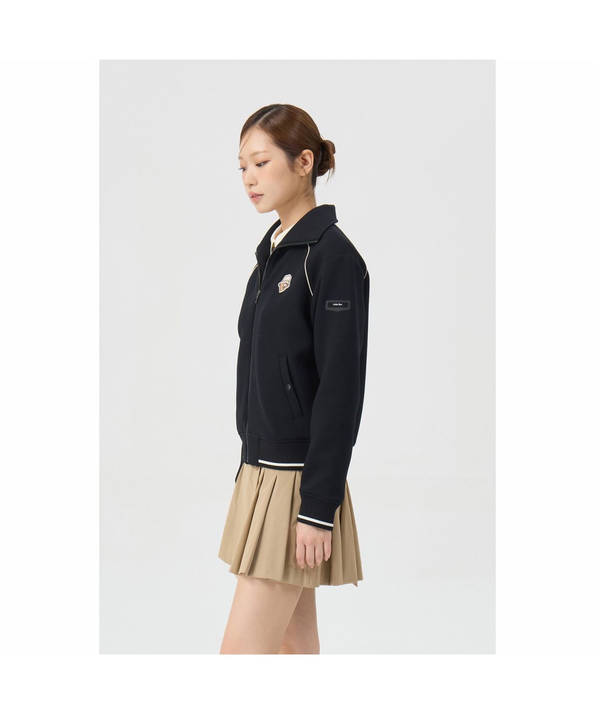 골든베어(GOLDEN BEAR) (여성) Jersey Graphic Jumper G5UAW26002BKX