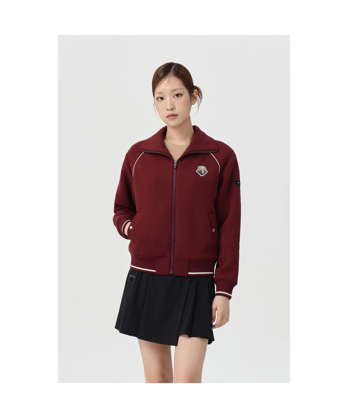 골든베어(GOLDEN BEAR) (여성) Jersey Graphic Jumper G5UAW26002WIX