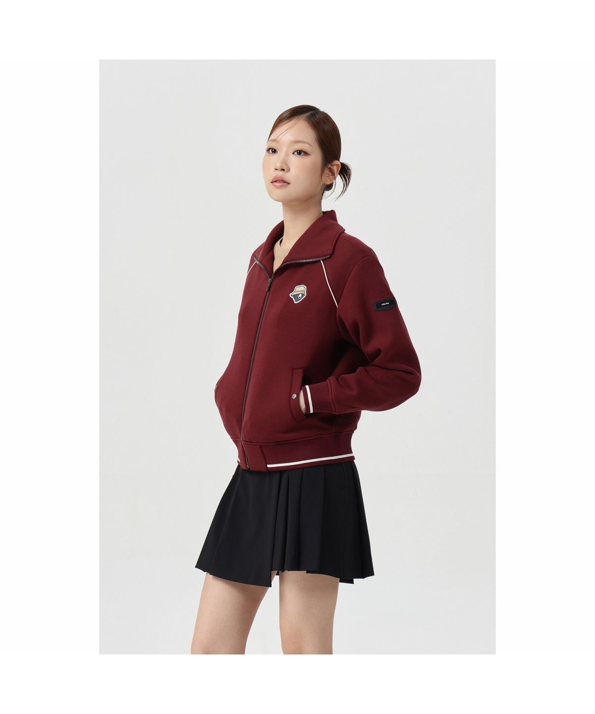 골든베어(GOLDEN BEAR) (여성) Jersey Graphic Jumper G5UAW26002WIX