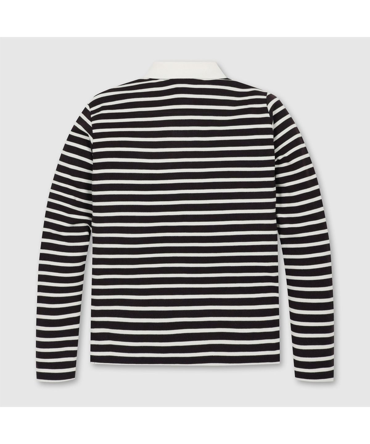 골든베어(GOLDEN BEAR) (여성) Striped Ponte Collar T-shirt G5TAW26007BKX