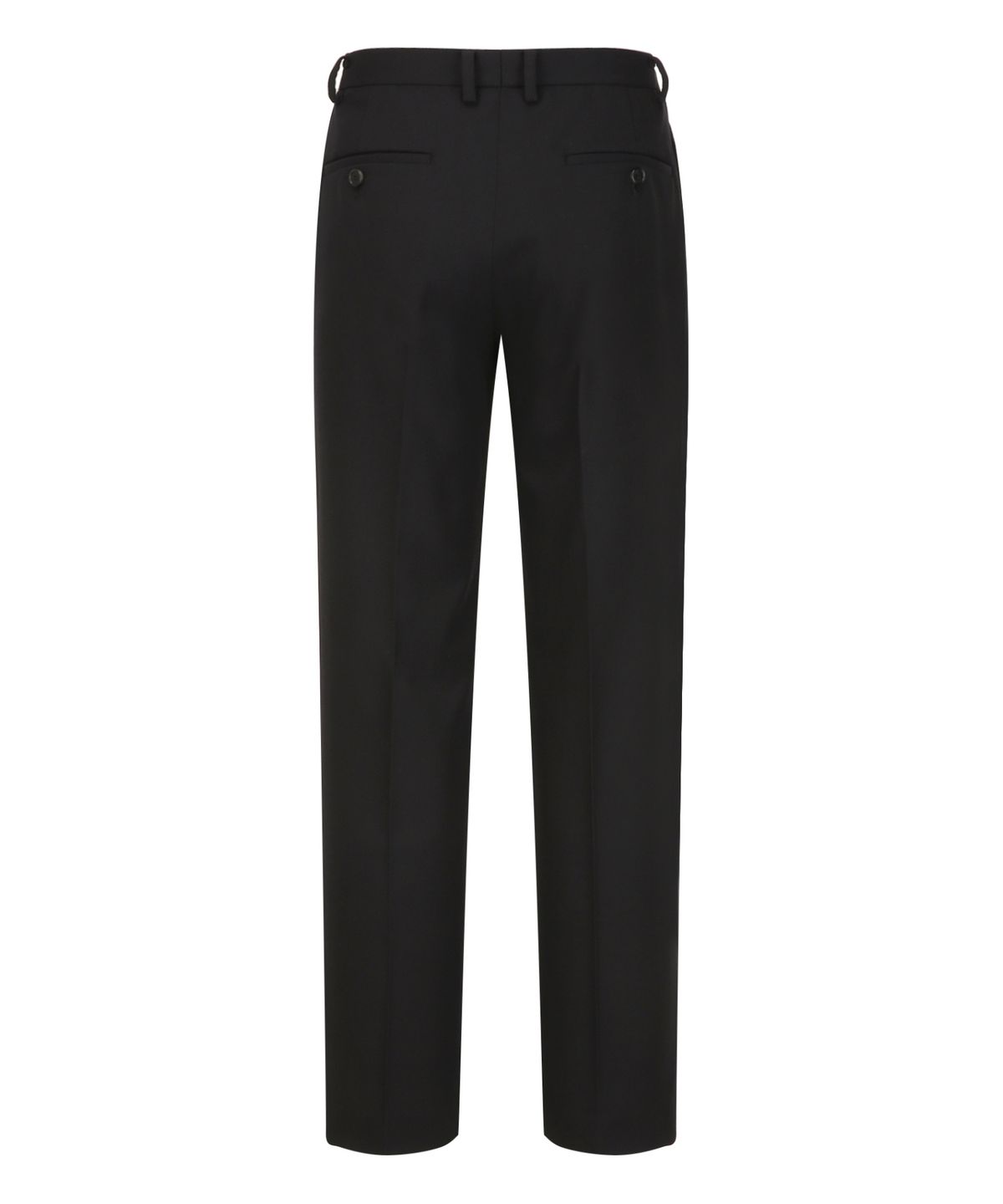 질스튜어트뉴욕 맨(JILLSTUART NEWYORK MEN) 세미오버핏 울 셋업 슬릿 팬츠 - 블랙 (JNPA6C080BK)