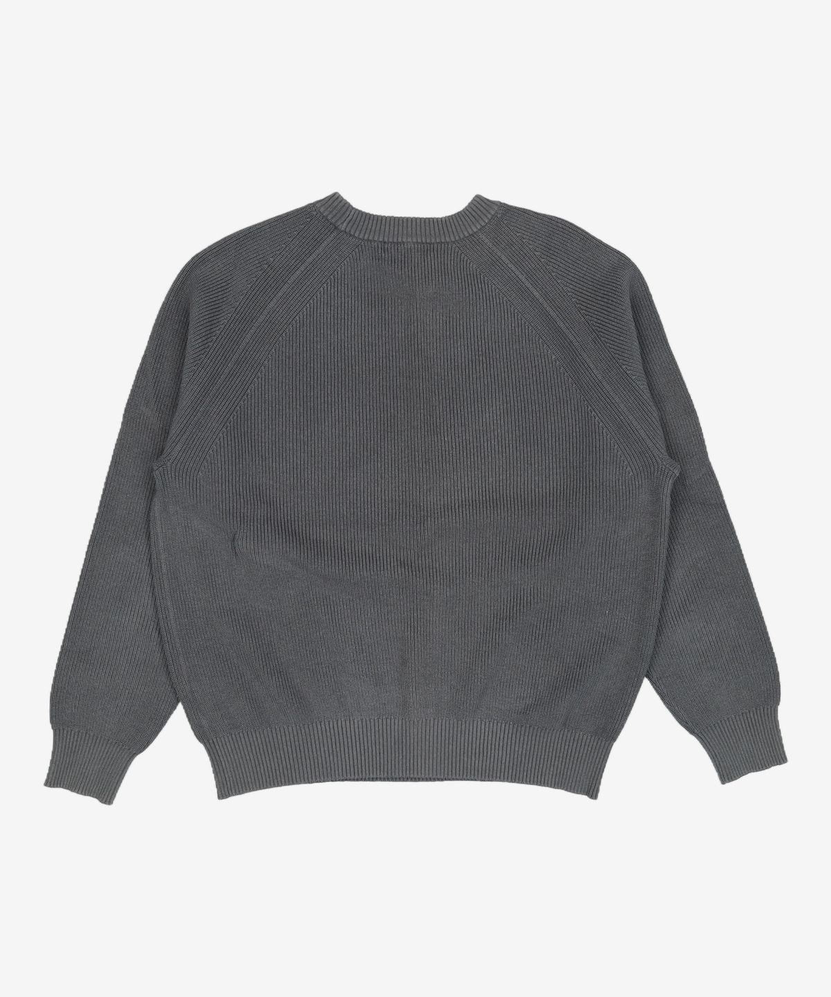 소신(SOCIN) Fine Cotton Round Rib Knit (Blue) M