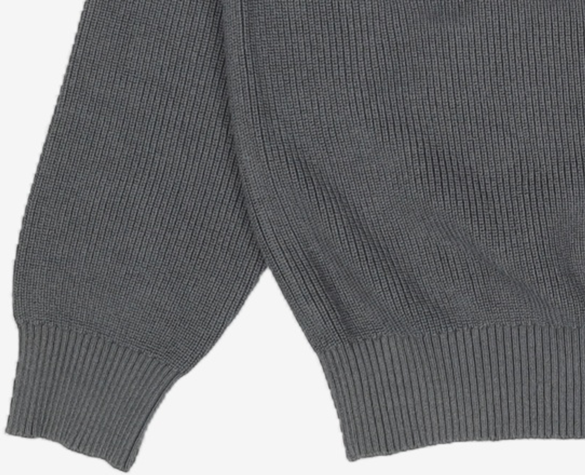 소신(SOCIN) Fine Cotton Round Rib Knit (Blue) M