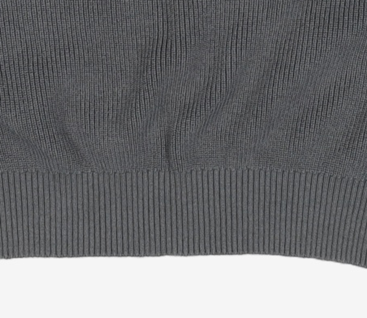 소신(SOCIN) Fine Cotton Round Rib Knit (Blue) M