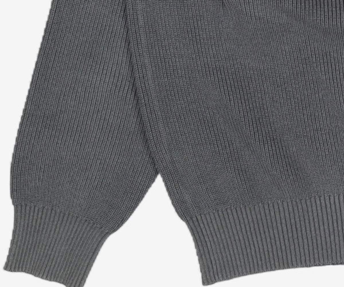 소신(SOCIN) Fine Cotton Round Rib Knit (Blue) M
