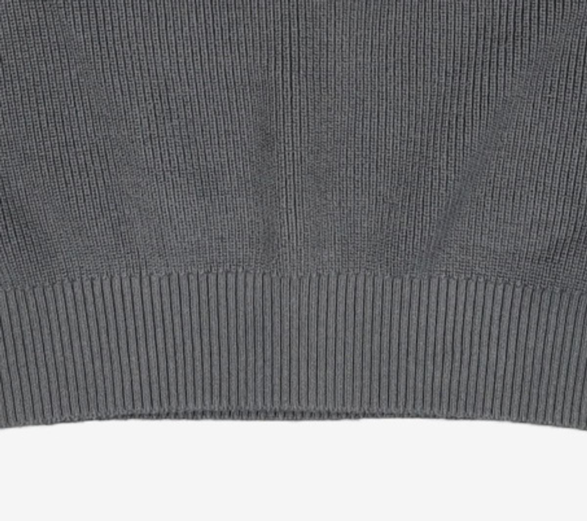 소신(SOCIN) Fine Cotton Round Rib Knit (Blue) M