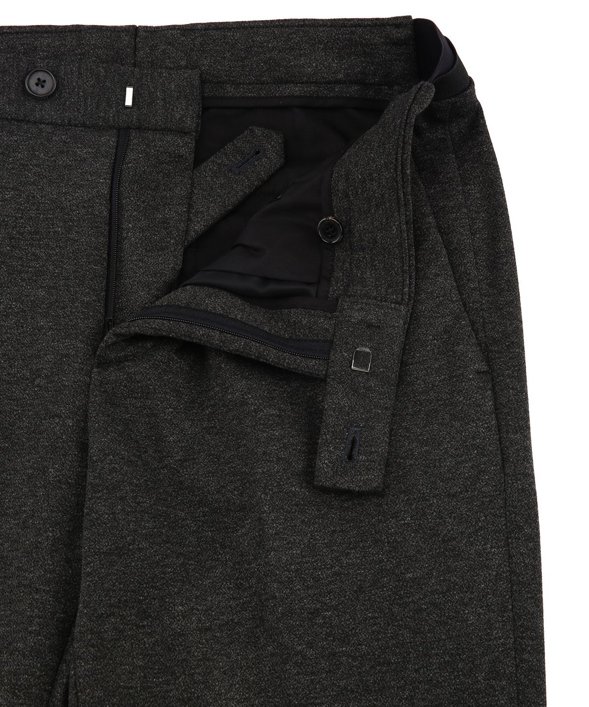 질스튜어트뉴욕 맨(JILLSTUART NEWYORK MEN) [Manteco] 베이직 저지 셋업 팬츠 - 다크그레이 (JNPA6C181G3)