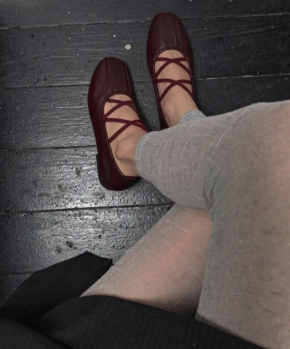 스퍼(SPUR) Multistrap pleats ballet flats 멀티 스트랩 플랫 슈즈 2cm -WA9001 (4color)