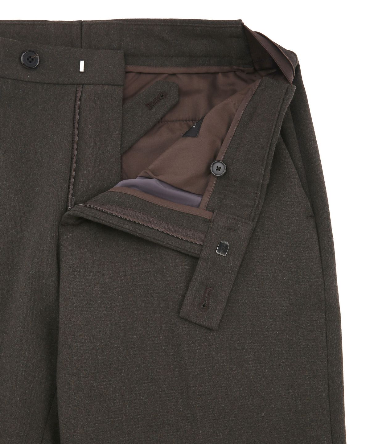 질스튜어트뉴욕 맨(JILLSTUART NEWYORK MEN) 윈터 베이직 슬랙스 - 다크브라운 (JNPA6D301W3)