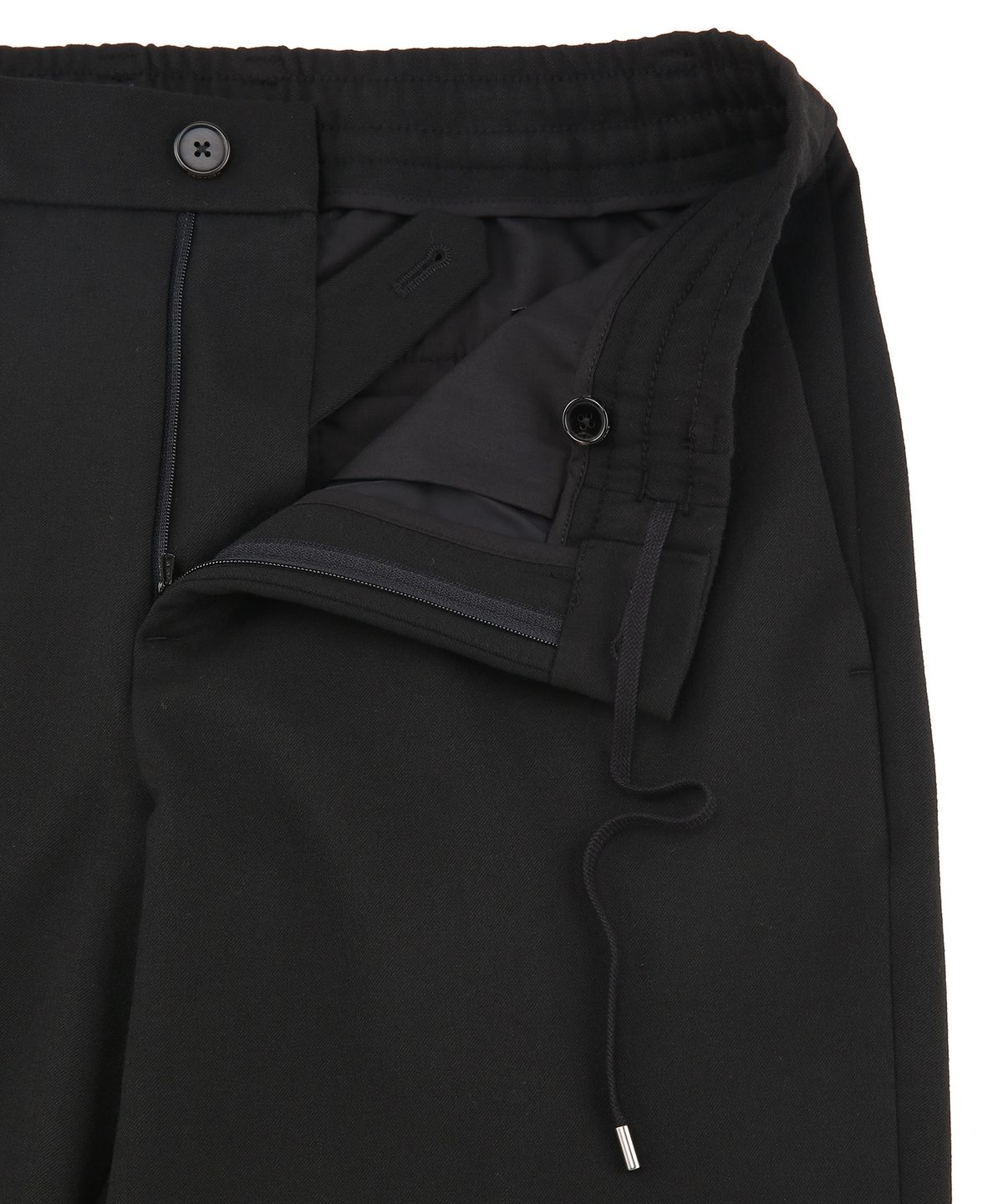 질스튜어트뉴욕 맨(JILLSTUART NEWYORK MEN) 윈터 베이직 스트링 슬랙스 - 블랙 (JNPA6D302BK)