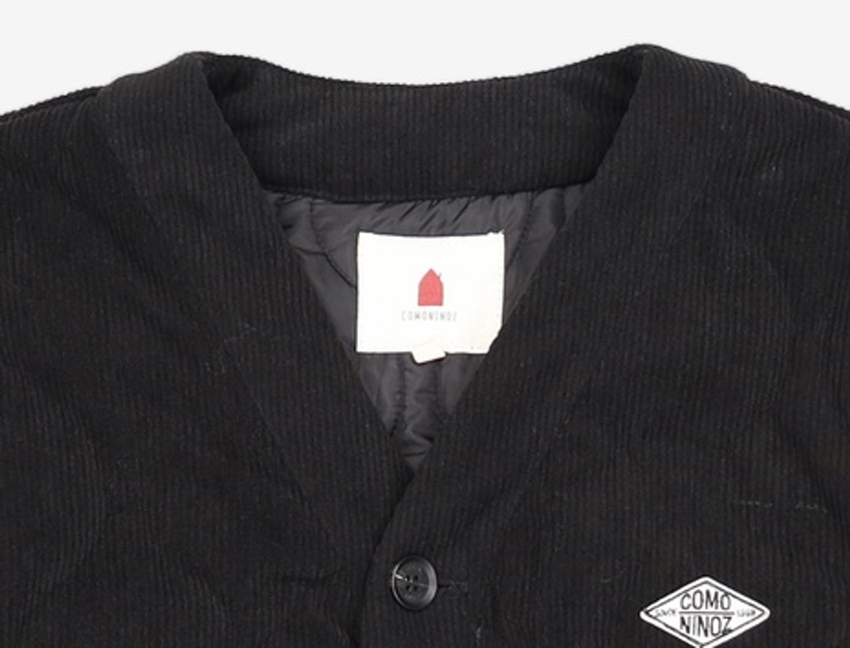 꼬모니노즈(COMONINOZ) CORDUROY QUILTING JUMPER [3 COLOR] S