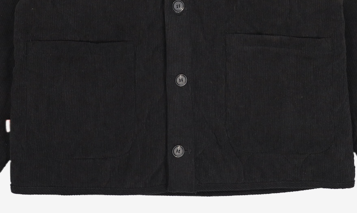꼬모니노즈(COMONINOZ) CORDUROY QUILTING JUMPER [3 COLOR] S