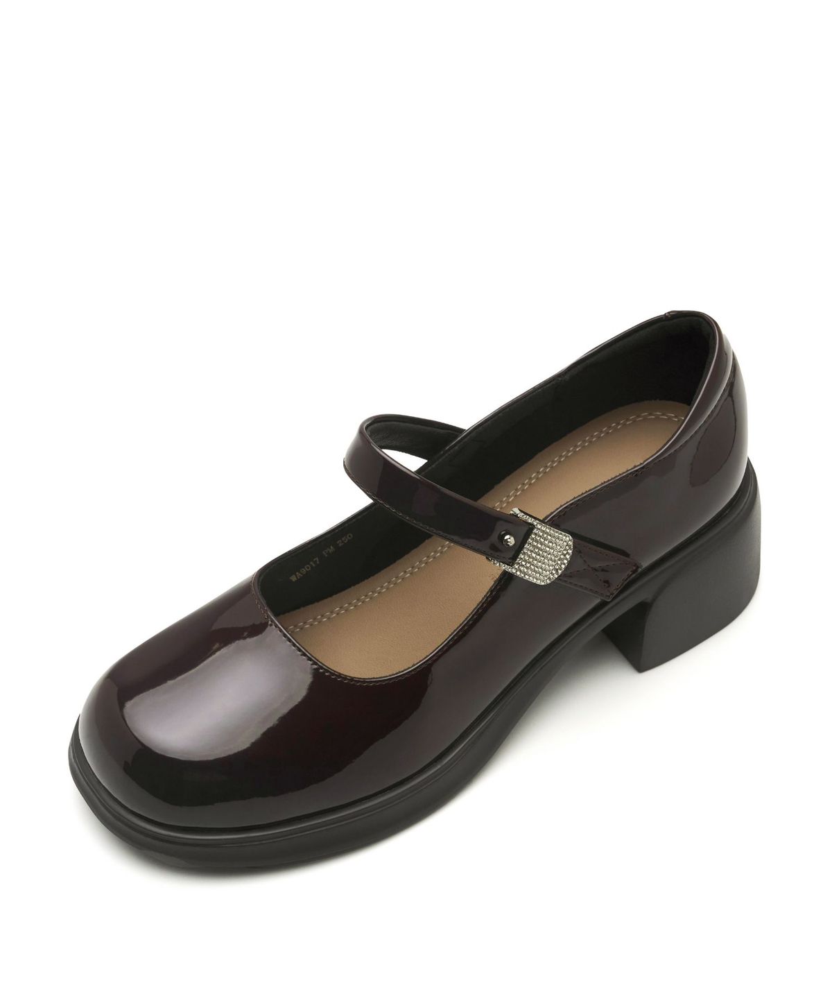 스퍼(SPUR) Merlin softly maryJane pumps 에나멜 펌프스 힐 5.5cm -WA9017 (2color)
