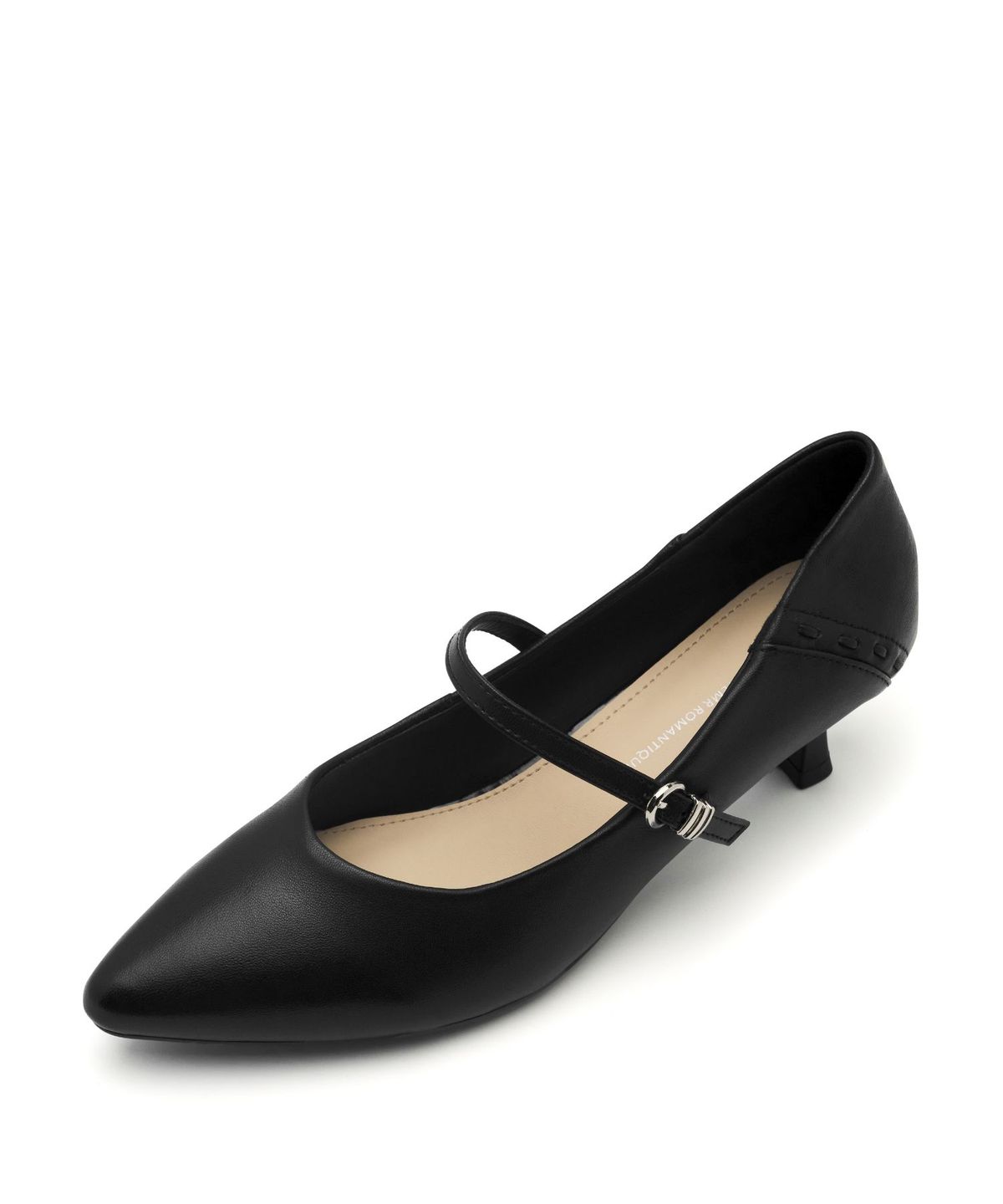 스퍼(SPUR) Cottet maryjane comfort pumps 포인티드토 메리제인 펌프스 힐 5cm -WA9024 (2color)