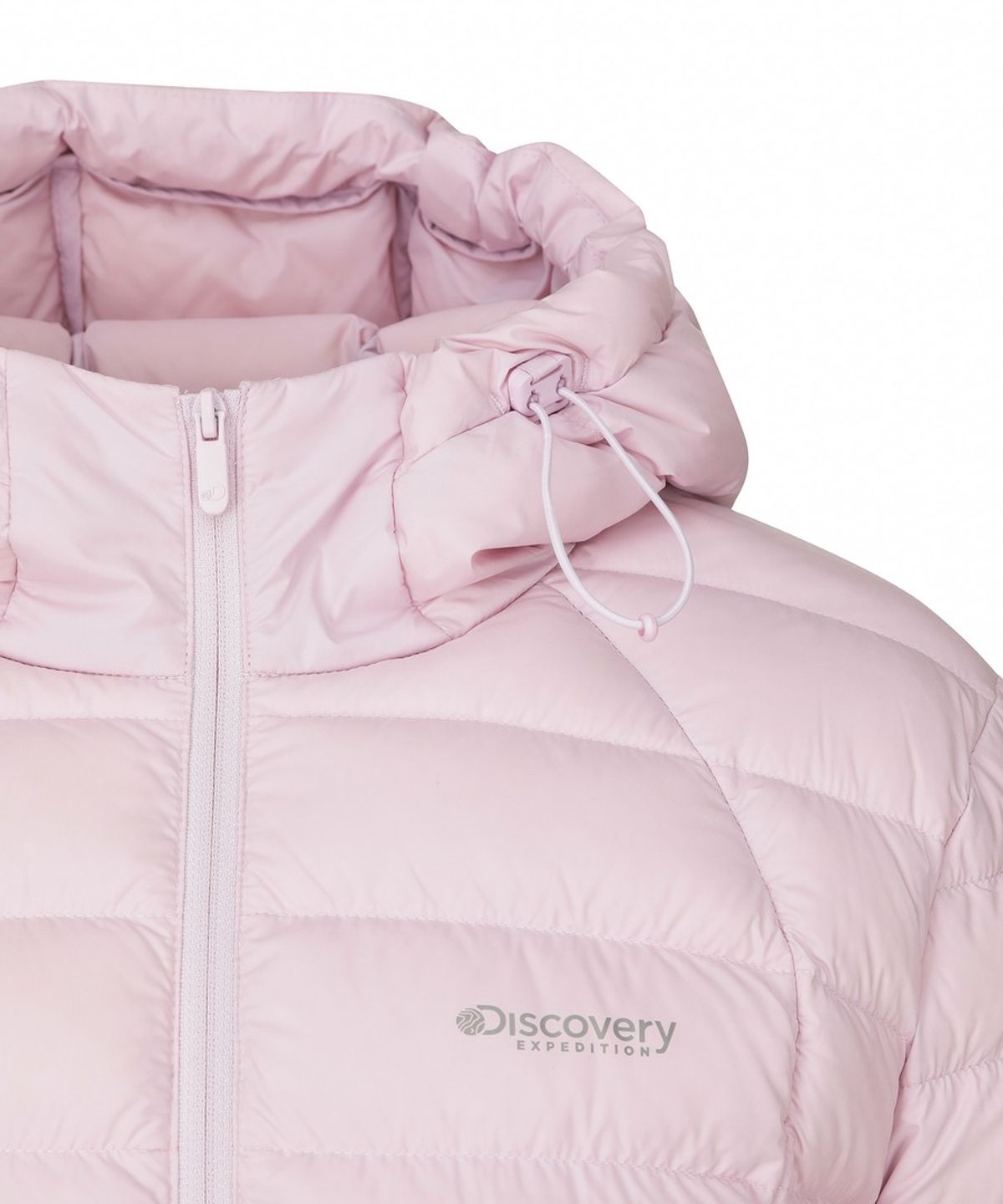 디스커버리 익스페디션(DISCOVERY EXPEDITION) 여성 애슬레져 슬림 다운 경량패딩 (L.Pink)