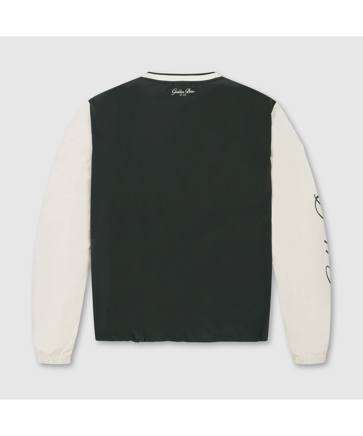 골든베어(GOLDEN BEAR) (여성) Contrast Back Mid-length Woven Pullover G5TAW26003GRX