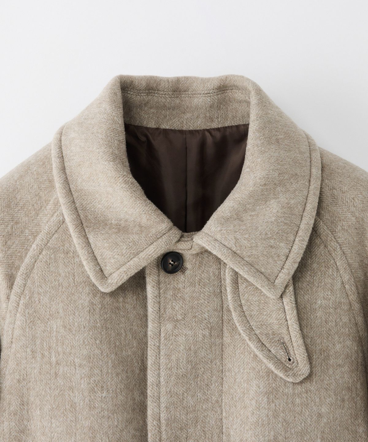 에스티코(STCO) DIEMS 발마칸 아웃포켓 WOOL 코트_베이지_LCTVD62OHD