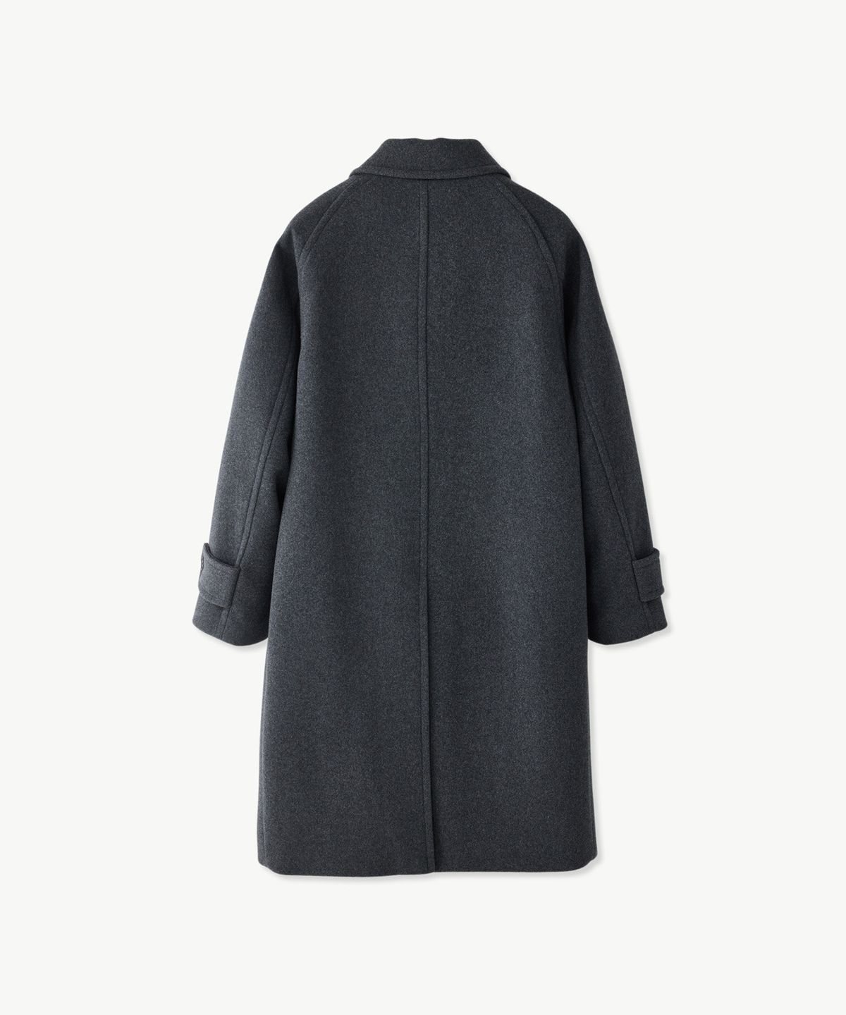 에스티코(STCO) DIEMS 발마칸 아웃포켓 WOOL 코트_다크 그레이_LCTVD61OSG