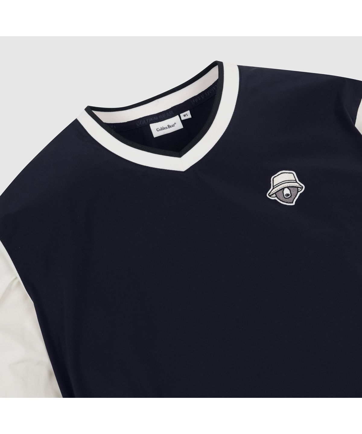 골든베어(GOLDEN BEAR) (여성) Contrast Back Mid-length Woven Pullover G5TAW26003NYX