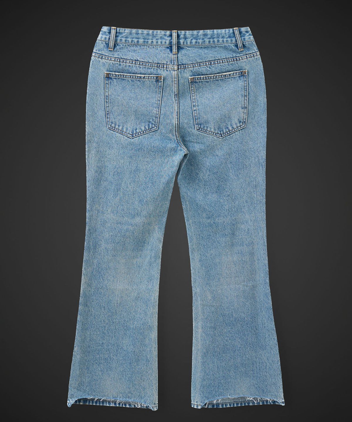 테이크이지(TAKEASY) [DMD] PORTA Flare Denim - Steel Blue