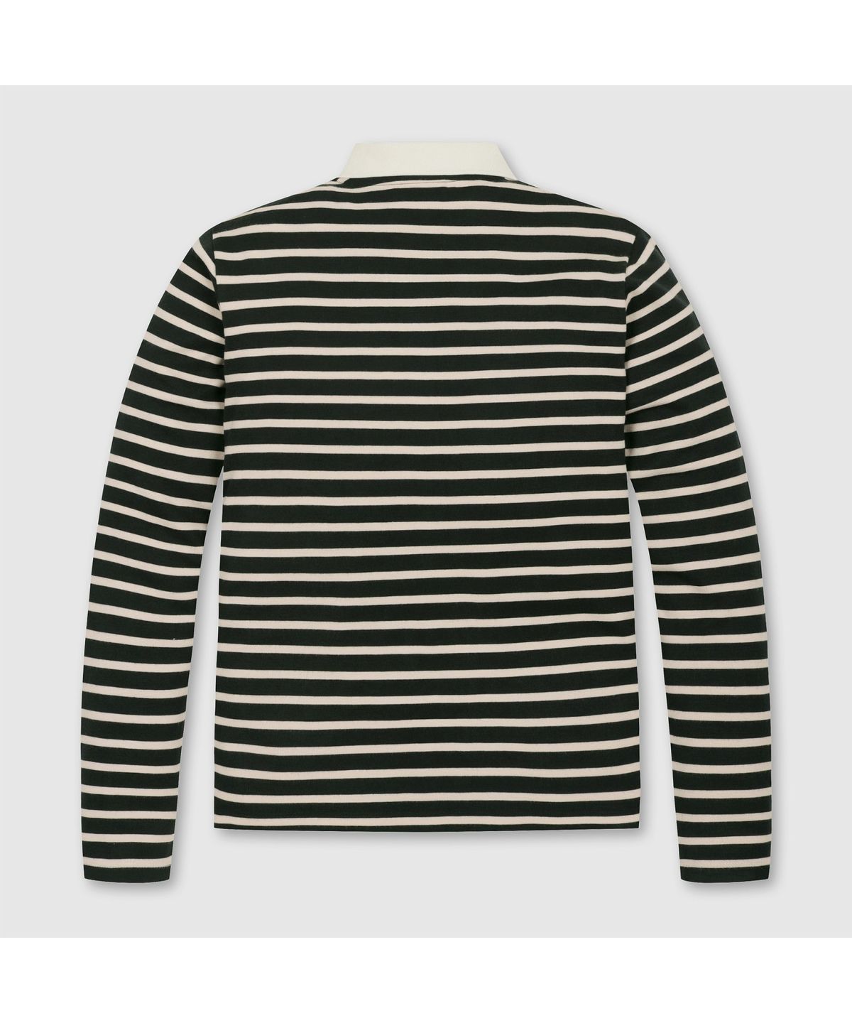 골든베어(GOLDEN BEAR) (여성) Striped Ponte Collar T-shirt G5TAW26007GRX
