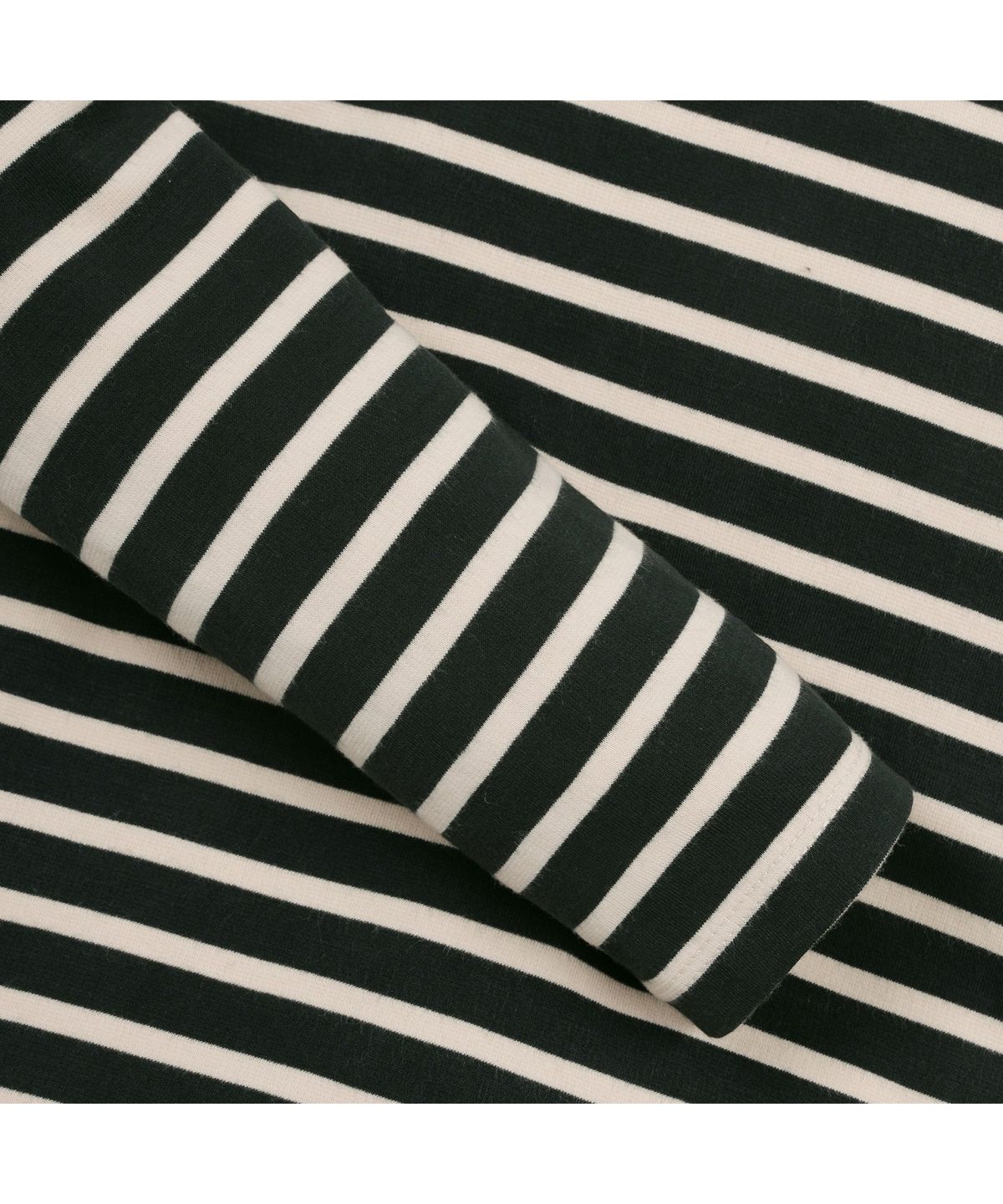 골든베어(GOLDEN BEAR) (여성) Striped Ponte Collar T-shirt G5TAW26007GRX