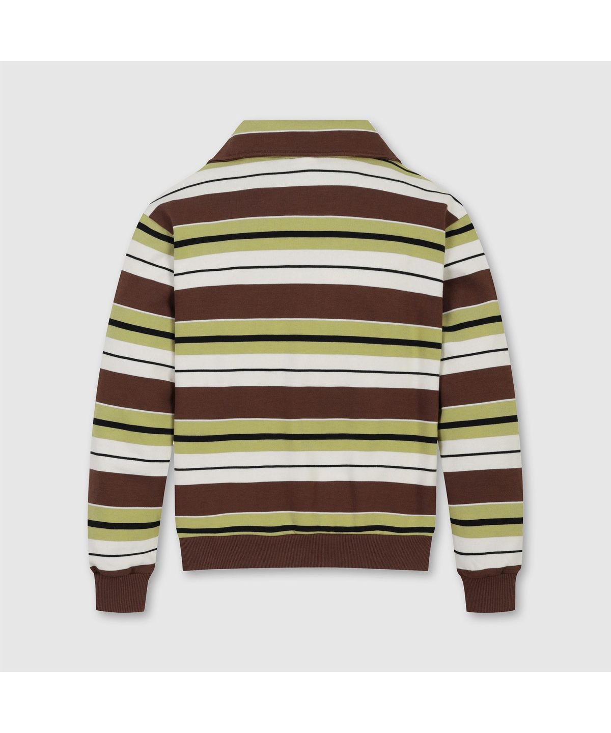 골든베어(GOLDEN BEAR) (여성) Stripe Half Zip-up T-shirt G5TAW26002BRX