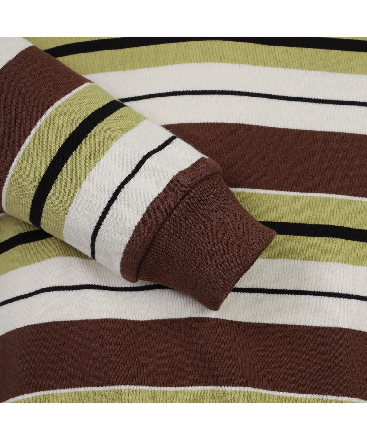 골든베어(GOLDEN BEAR) (여성) Stripe Half Zip-up T-shirt G5TAW26002BRX