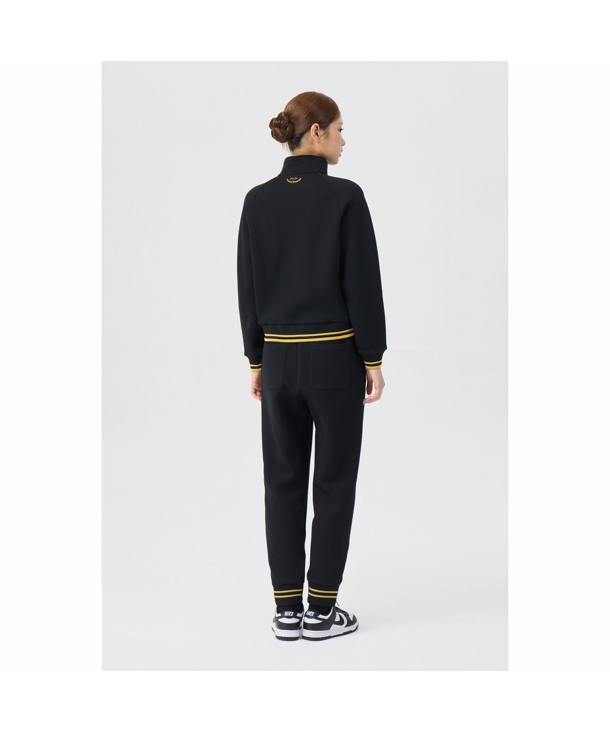 골든베어(GOLDEN BEAR) (여성) Double-Faced Rib Jogger Pants (SET UP) G5PAW26005BKX