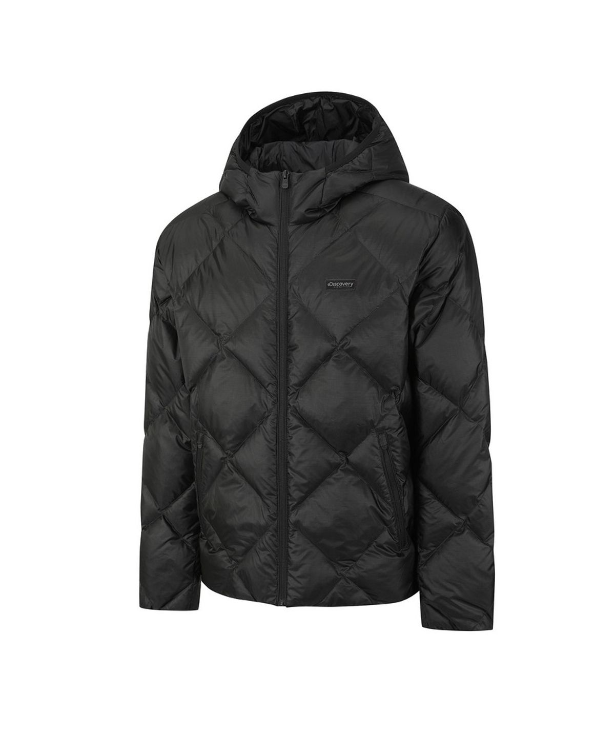 디스커버리 익스페디션(DISCOVERY EXPEDITION) 남성 올버트 뉴퀼팅 구스다운 경량패딩 (BLACK)