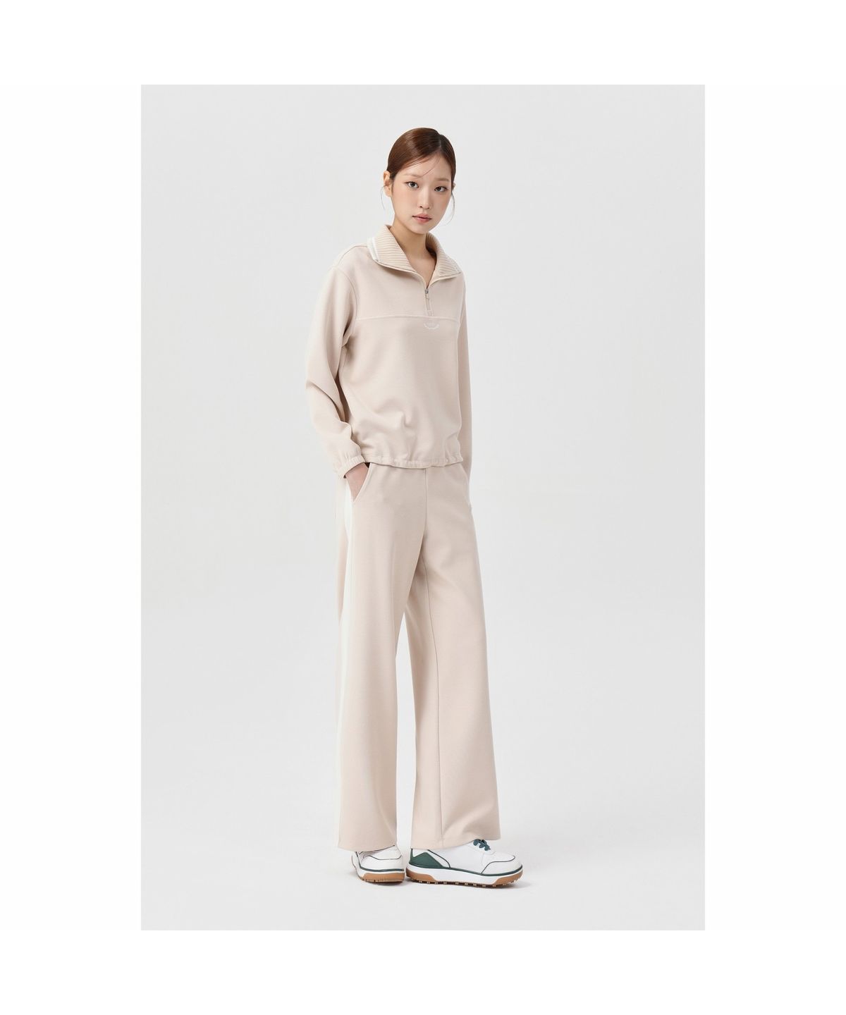 골든베어(GOLDEN BEAR) (여성) Jersey Easy Pants (SET UP) G5PAW26004BEX
