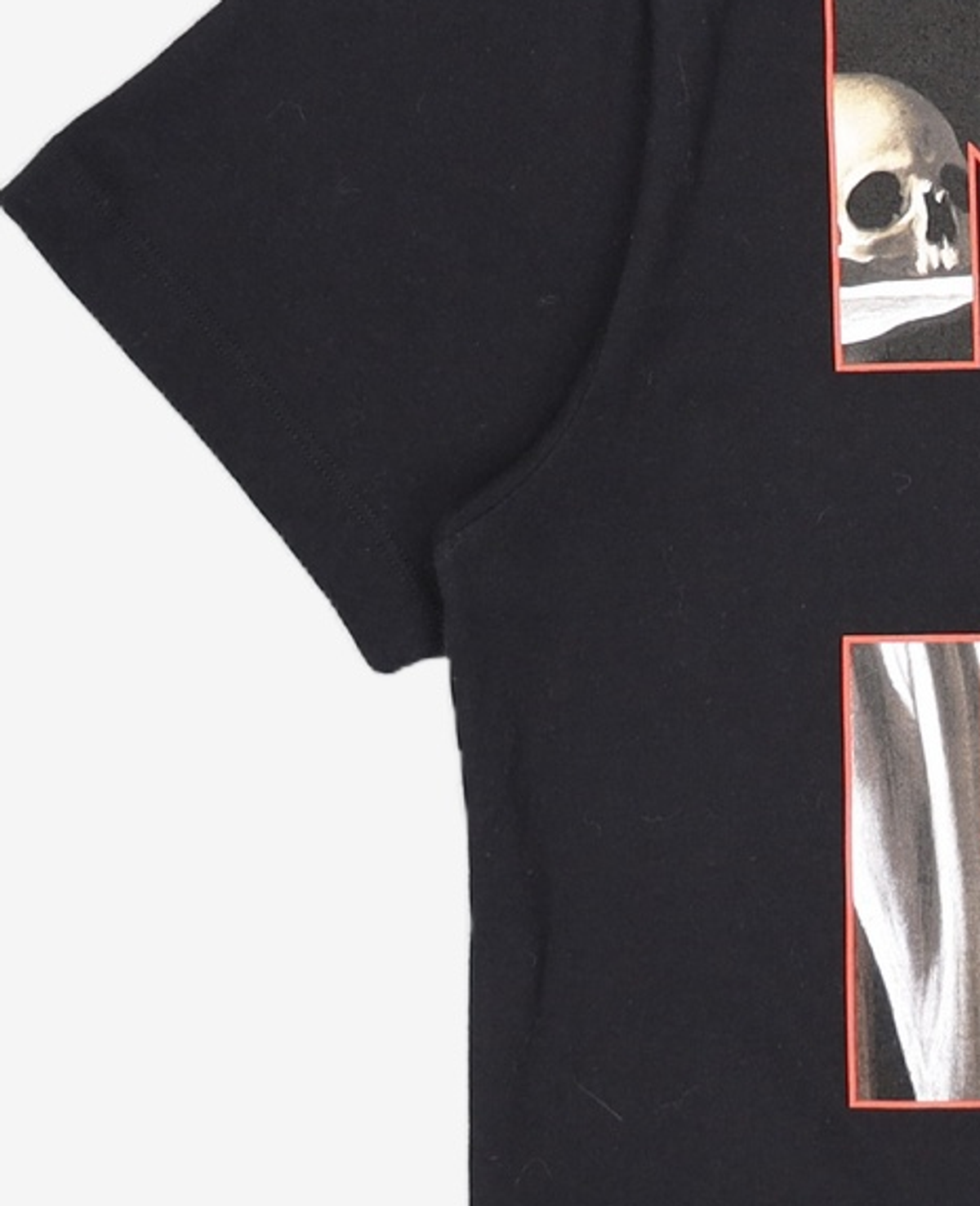 오프화이트(OFF-WHITE) 카라바조 S/S 티셔츠 반팔 (블랙) L