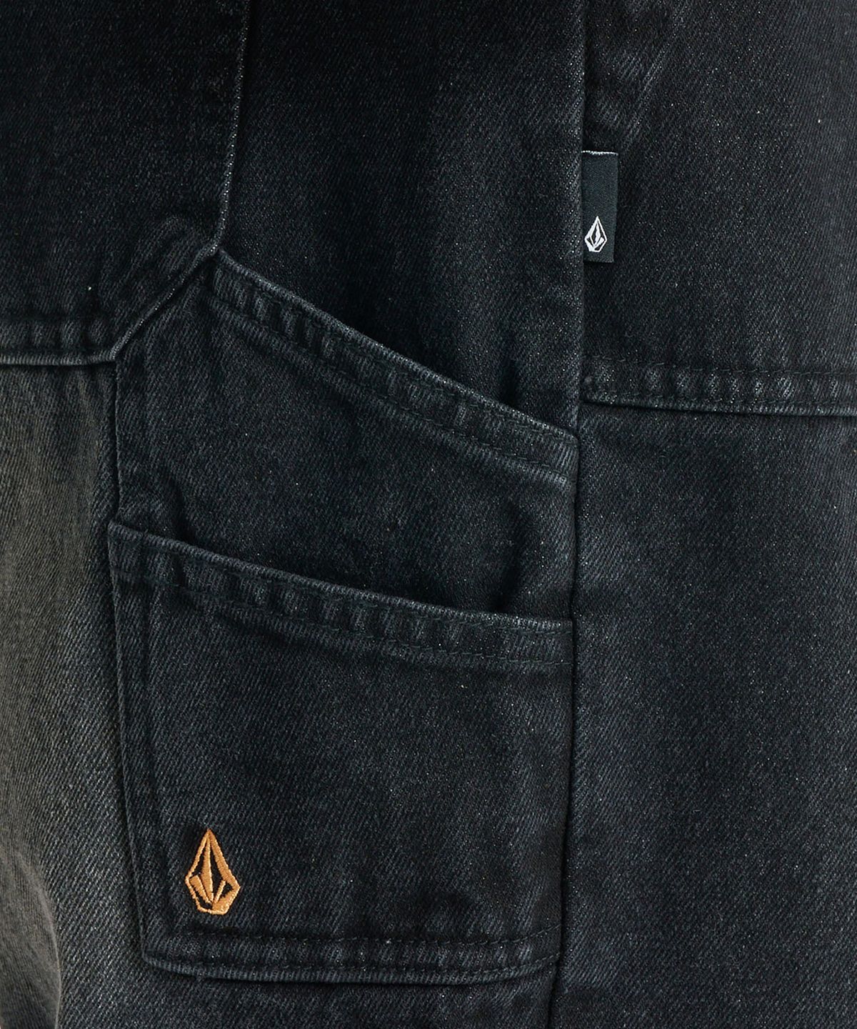 볼컴(VOLCOM) 서터스 밀 데님(블랙)