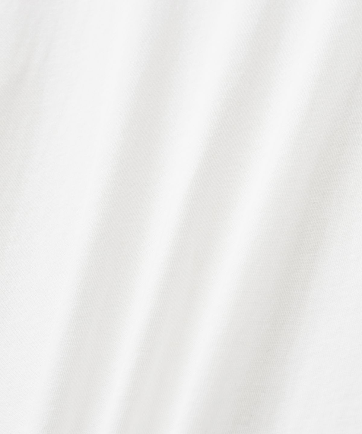 노이어 포 우먼(NOIRER FOR WOMAN) 코튼 롱 슬리브리스 티셔츠 (아이보리)