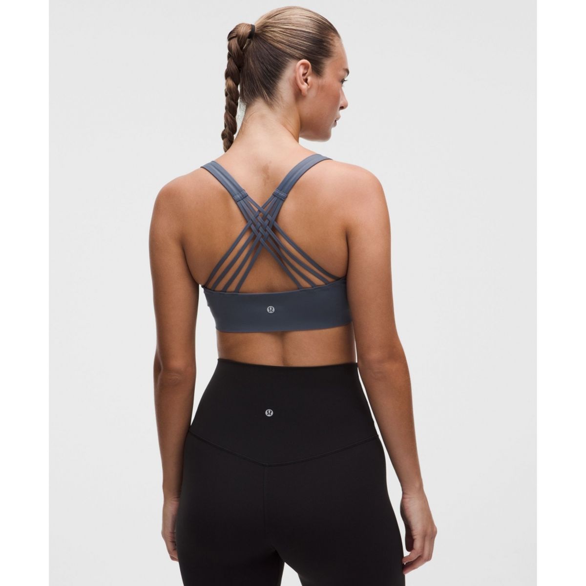 룰루레몬(LULULEMON) 플렉시플렉스 스트래피 요가 브라 *라이트 서포트, D DDD컵