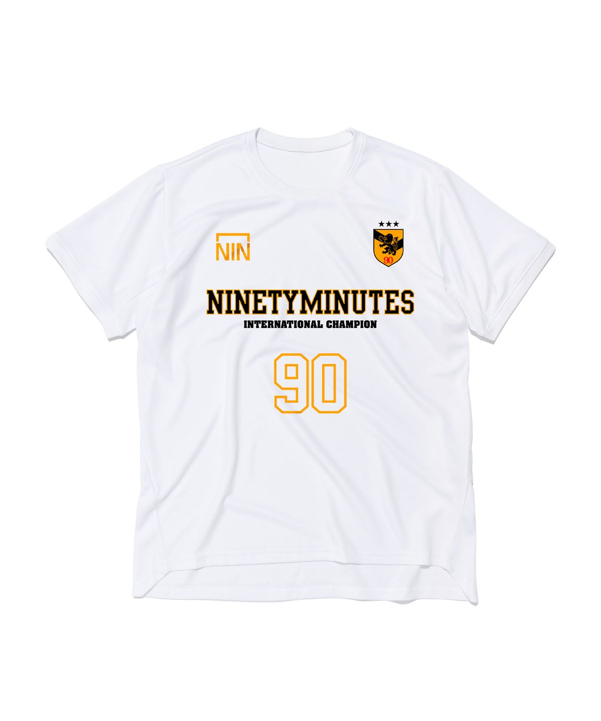 나인티미닛(NINETYMINUTES) [Air Stream] 인터내셔널 챔피온 반팔티셔츠 (화이트)