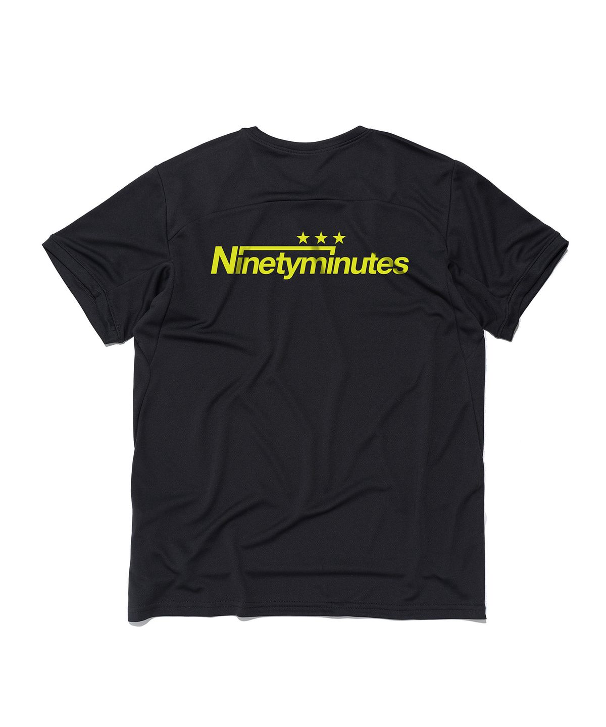 나인티미닛(NINETYMINUTES) [Air Stream] 에센셜 퍼포먼스 로고 반팔티셔츠 (차콜)