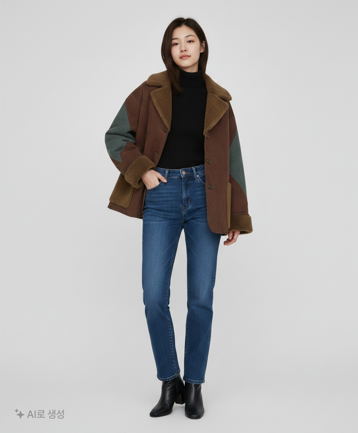 아모멘토(AMOMENTO) REVERSIBLE MOUTON COAT (2COLORS) M