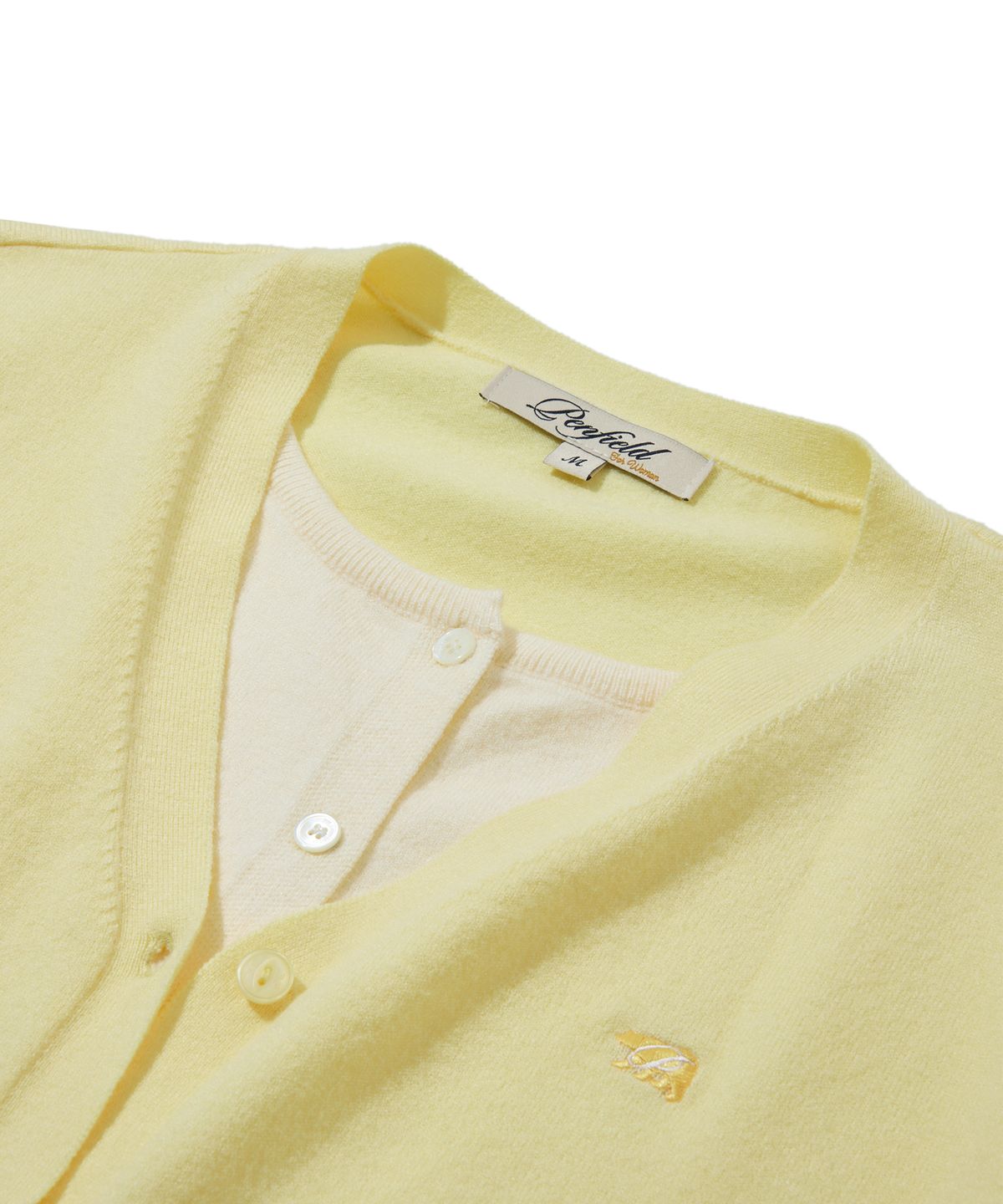 펜필드(PENFIELD) [PF]레이어드 V넥 니트 가디건_우먼_FS3NJ07F