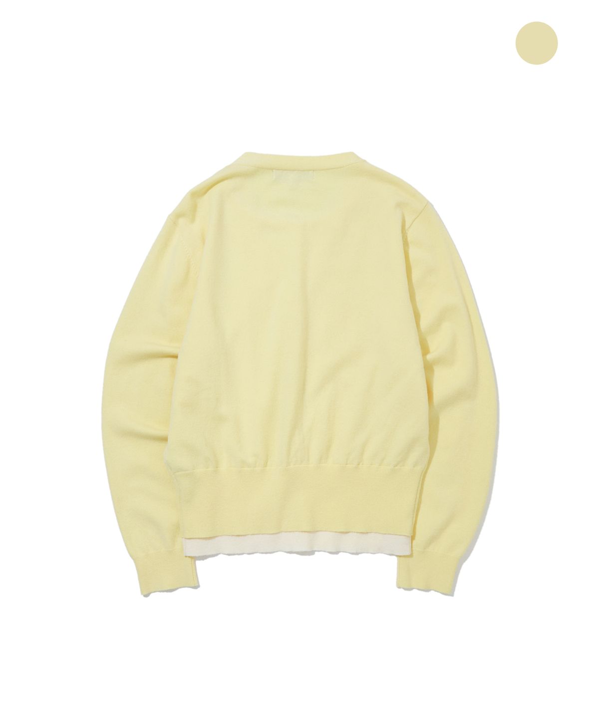 펜필드(PENFIELD) [PF]레이어드 V넥 니트 가디건_우먼_FS3NJ07F