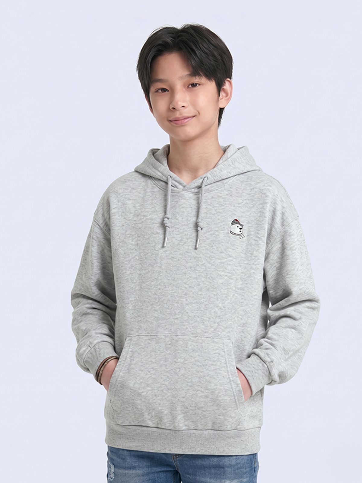 행텐 틴즈(HANGTEN TEENS) 틴즈 더블페이스 미니 베니 후드티셔츠_055(14580-031-612-09)