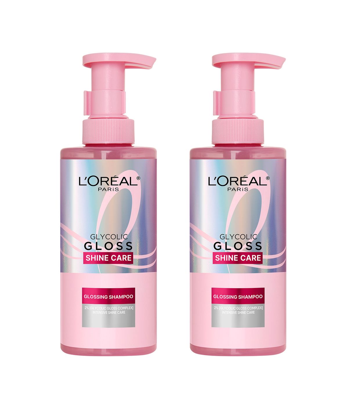 로레알파리(LOREALPARIS) [2 Pack] 글라이콜릭 글로스 샴푸 440ml
