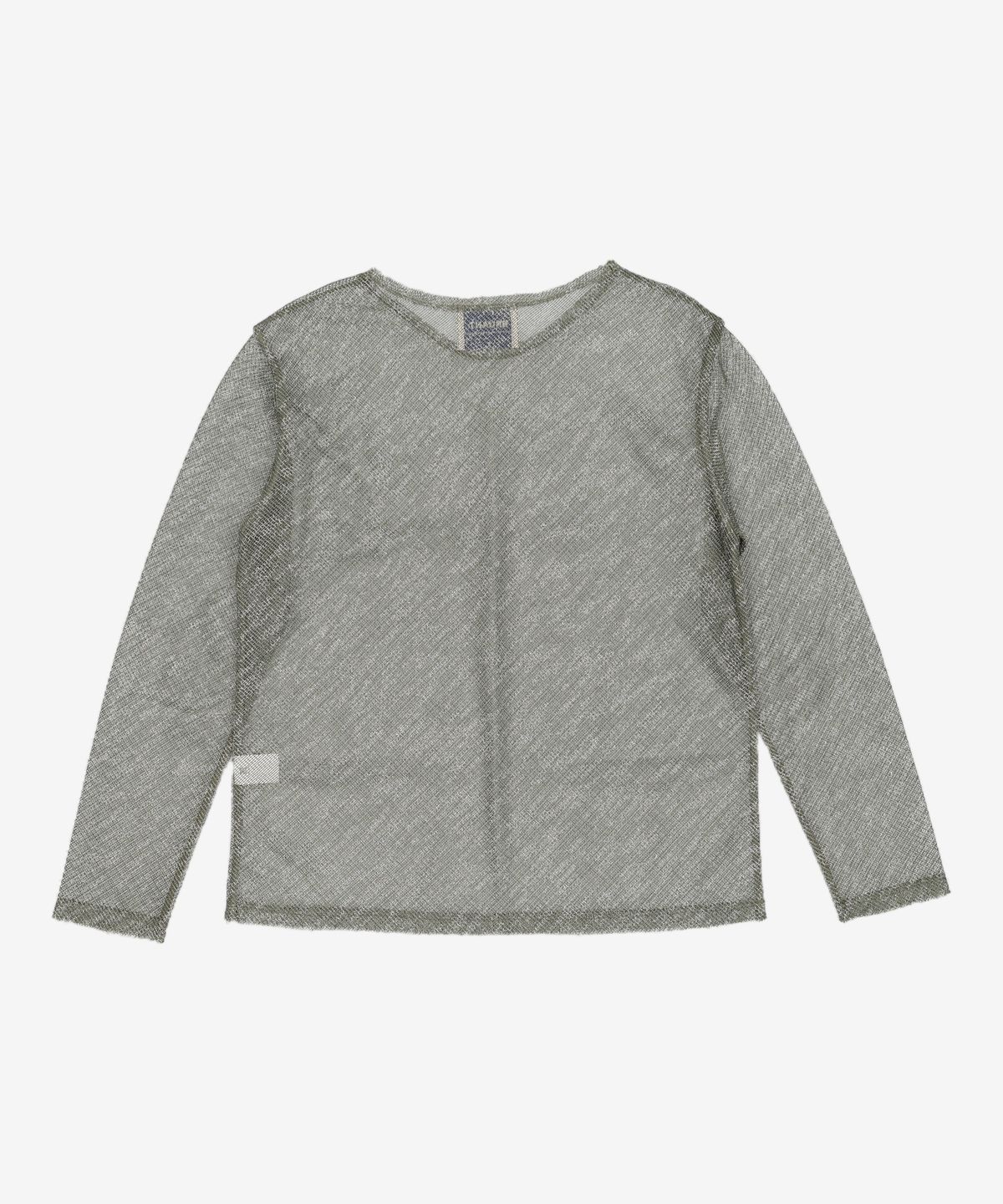 브루앙(BRUANT) MESH NEP YARN L/S SID TOP / POISON GREEN FREE