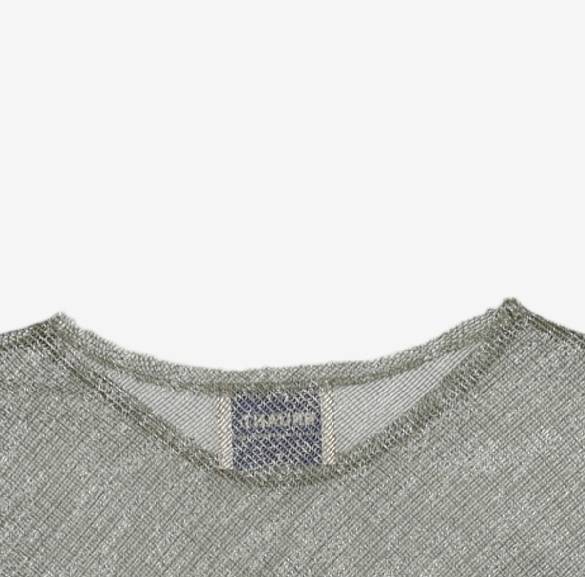 브루앙(BRUANT) MESH NEP YARN L/S SID TOP / POISON GREEN FREE