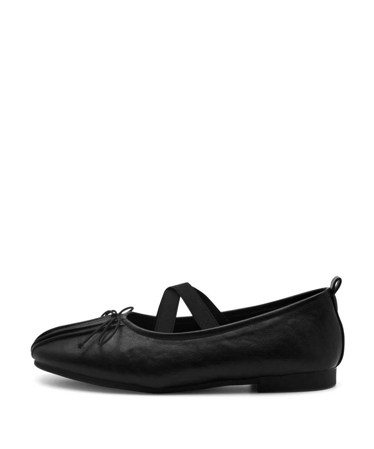 스퍼(SPUR) X-Strap pleats ballet flats 리본 X스트랩 플랫슈즈 2cm - WA9005 (4color)